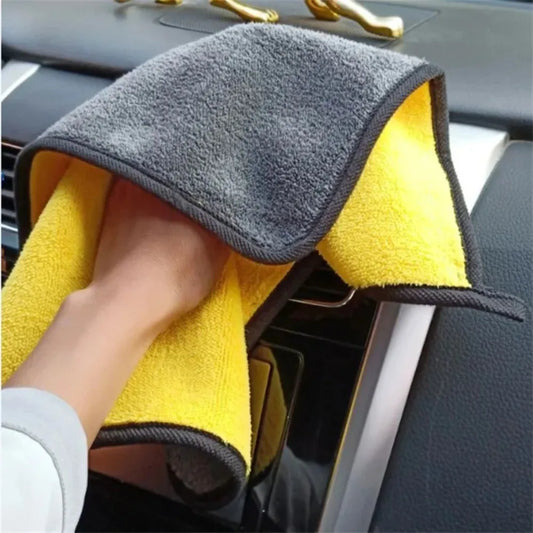 Microfiber Cleaning Towel Car Cleaning Cloths Professional Detailing Car Drying Microfiber Towel Wash Towel Accessories
