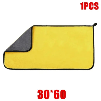 Microfiber Cleaning Towel Car Cleaning Cloths Professional Detailing Car Drying Microfiber Towel Wash Towel Accessories