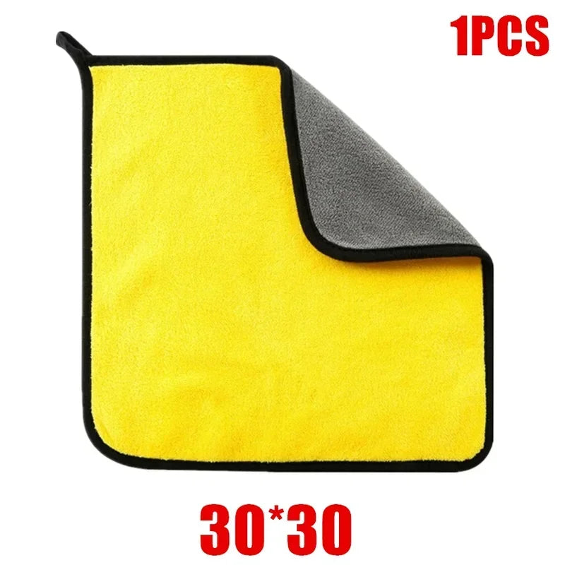Microfiber Cleaning Towel Car Cleaning Cloths Professional Detailing Car Drying Microfiber Towel Wash Towel Accessories